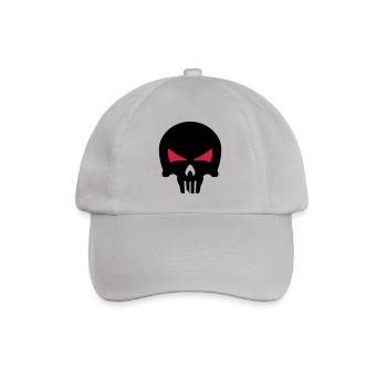 bone head - Baseballkappe - Grau - Vorne