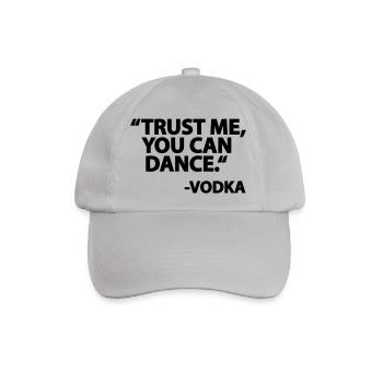 Vodka Dance - Baseballkappe - Grau - Vorne