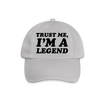 Legend - Baseballkappe - Grau - Vorne