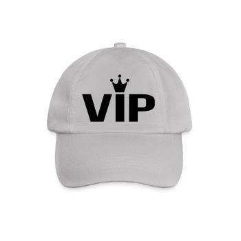 vip - Baseballkappe - Grau - Vorne
