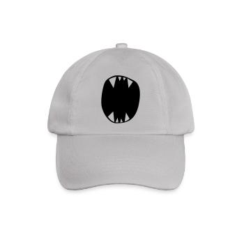 Monster Maul - Baseballkappe - Grau - Vorne
