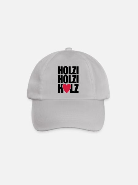 Holzi Holzi Holz - Baseballkappe - Grau