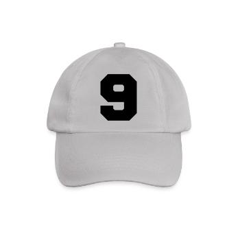 9 - Baseballkappe - Grau - Vorne
