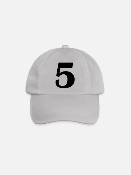 5 - Baseballkappe - Grau