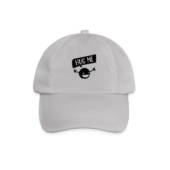 Hug Me - Baseballkappe - Grau - Vorne
