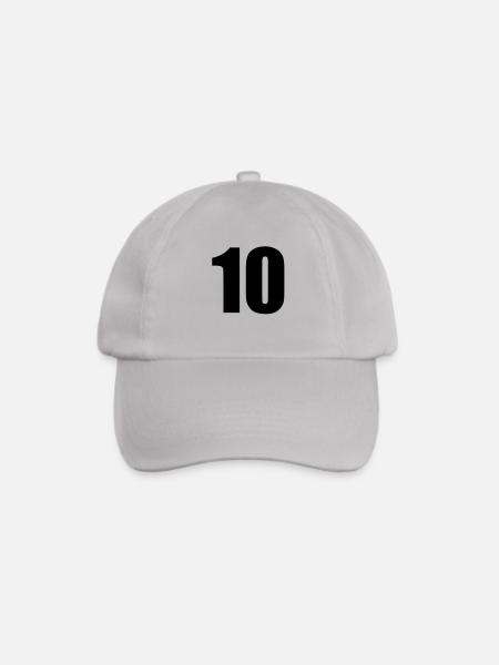 10 - Baseballkappe - Grau