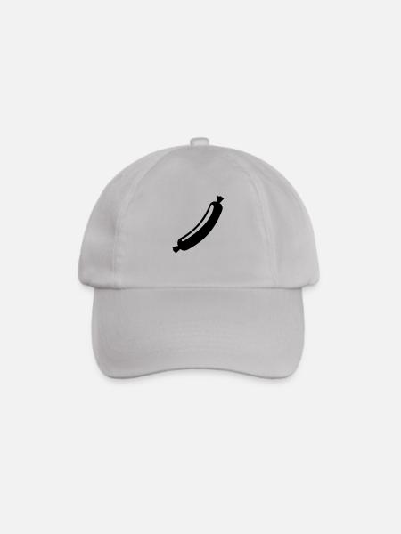 Bockwurst - Baseballkappe - Grau