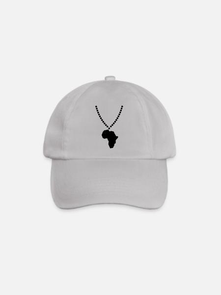 africa - Baseballkappe - Grau
