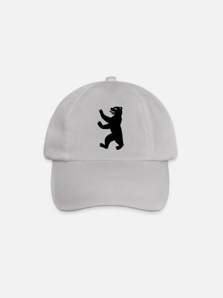Berliner Bär - Baseballkappe - Grau