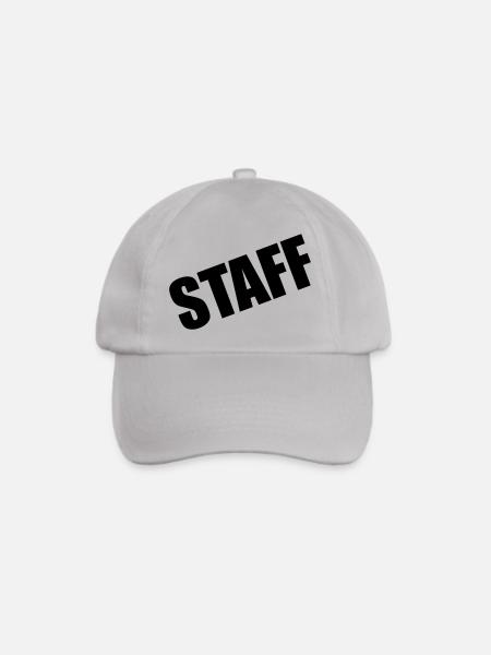 Staff - Baseballkappe - Grau
