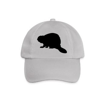 Biber - Baseballkappe - Grau - Vorne