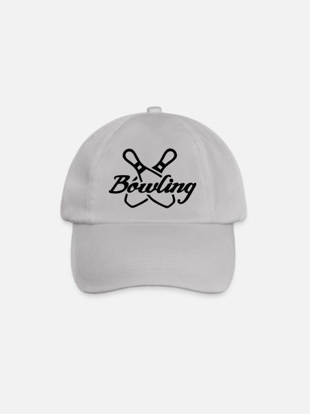 Bowling - Baseballkappe - Grau
