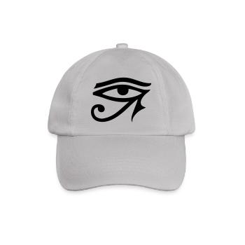 Eye Of Horus - Baseballkappe - Grau - Vorne