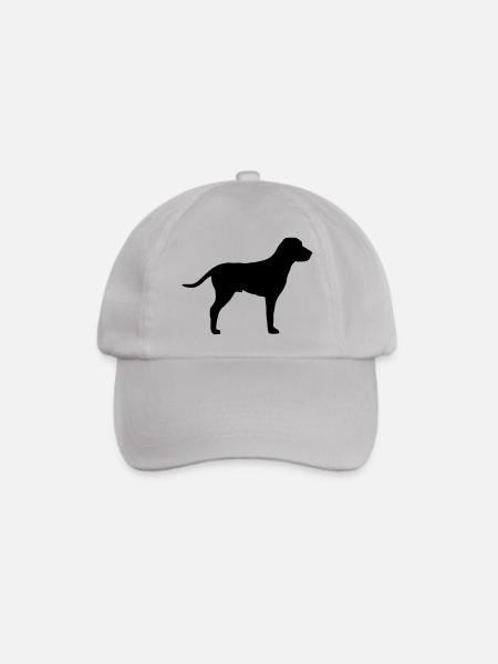 Hund - Baseballkappe - Grau
