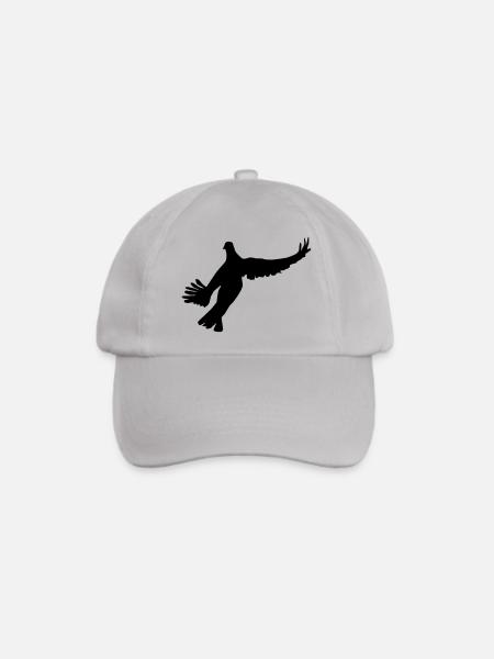 Taube 1 - Baseballkappe - Grau