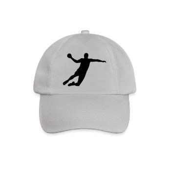 Handball Sprungwurf - Baseballkappe - Grau - Vorne