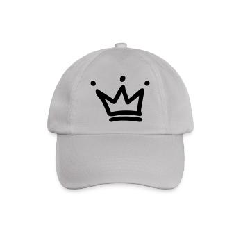 krone kronen crown - Baseballkappe - Grau - Vorne