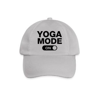 Yoga Mode (On) - Baseballkappe - Grau - Vorne