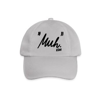"Muh" - Baseballkappe - Grau - Vorne