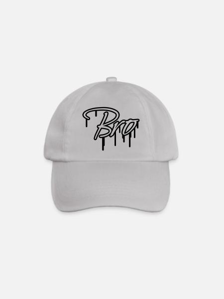 Bro Graffiti Design - Baseballkappe - Grau