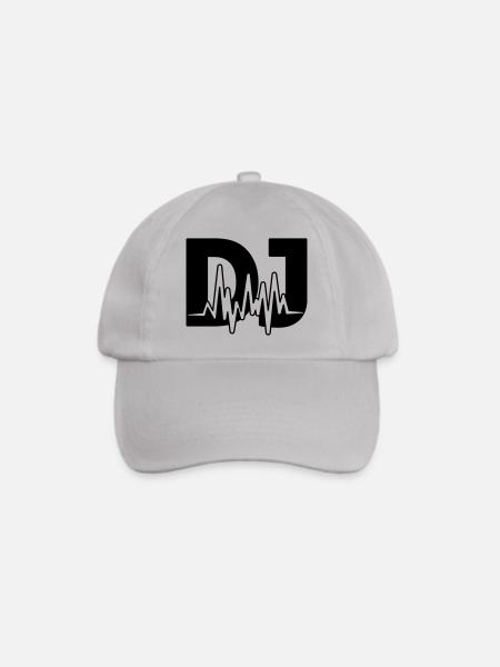 dj - Baseballkappe - Grau