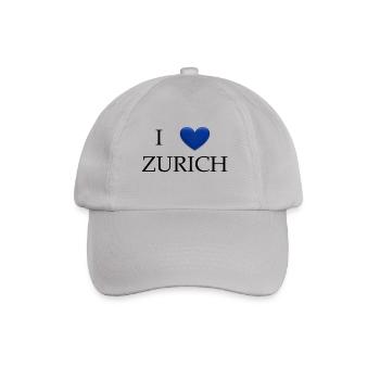 Zurich - Baseballkappe - Grau - Vorne
