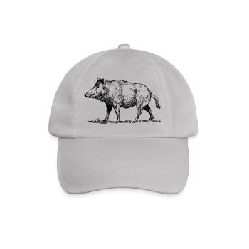 pig69 - Baseballkappe - Grau - Vorne