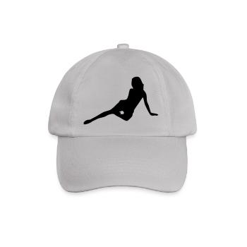 sexy - Baseballkappe - Grau - Vorne