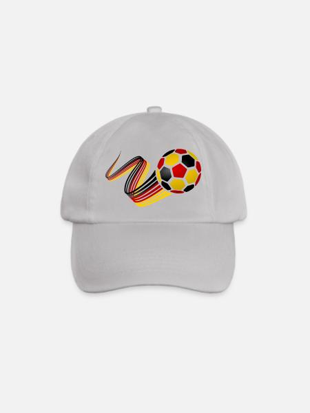 Deutschland Fussball - Baseballkappe - Grau