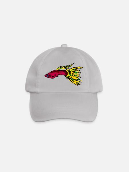 Fische - Baseballkappe - Grau