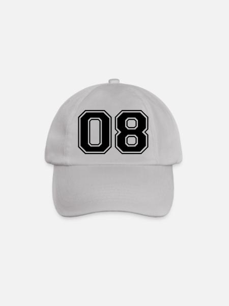 08 - Baseballkappe - Grau