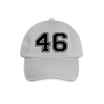 46 - Baseballkappe - Grau - Vorne
