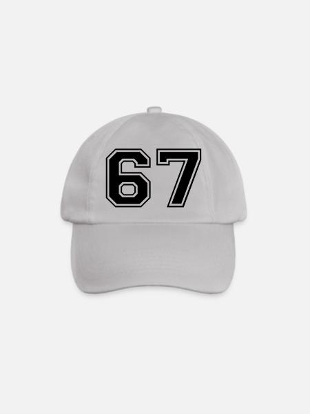67 - Baseballkappe - Grau