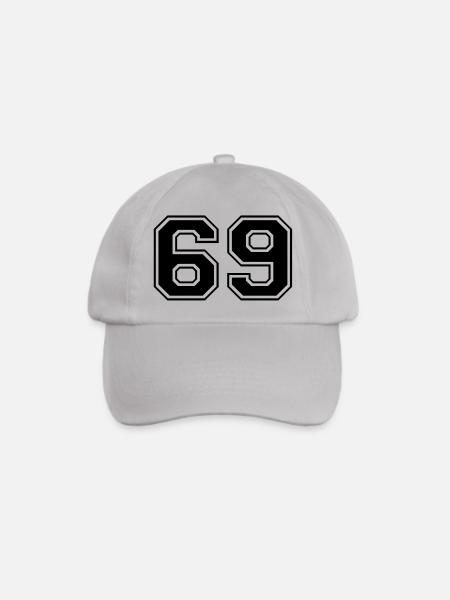 69 - Baseballkappe - Grau
