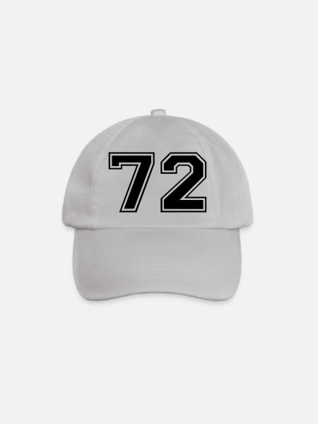 72 - Baseballkappe - Grau