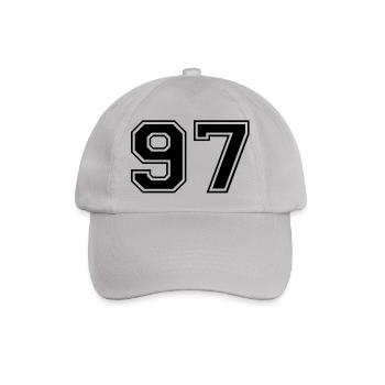 97 - Baseballkappe - Grau - Vorne