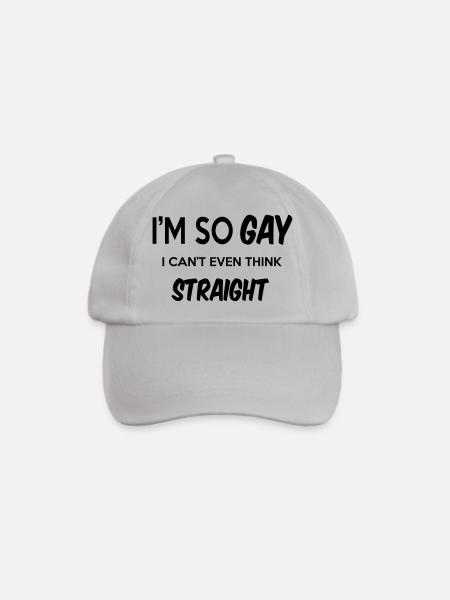 Gay - Baseballkappe - Grau