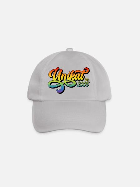 Unikat Est. 2005 - Geschenk 21. Geburtstag - Baseballkappe - Grau