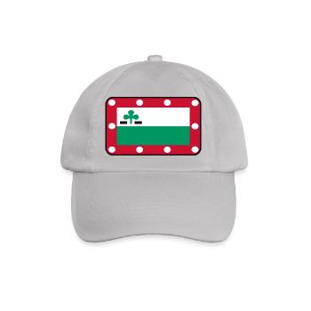 Meppeldag-Flaggenlogo – Urban Style - Baseballkappe - Grau - Vorne