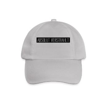 Absolut verstrahlt 001 AllroundDesigns - Baseballkappe - Grau - Vorne