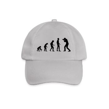 Evolution Fotograf - Baseballkappe - Grau - Vorne