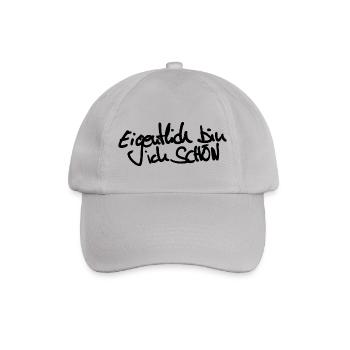 Schön oder - Baseballkappe - Grau - Vorne