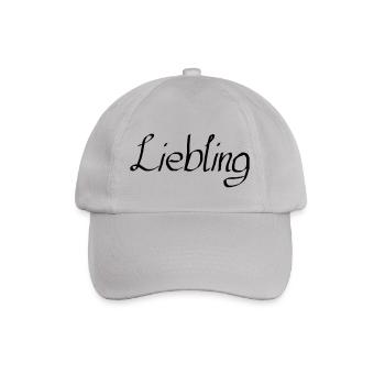 liebling - Baseballkappe - Grau - Vorne