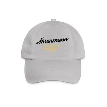 Ährenmann - Ähre wem Ehre gebührt - Baseballkappe - Grau - Vorne