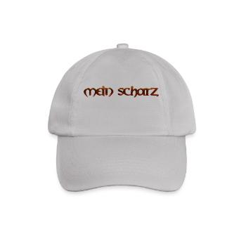 mein Schatz - Baseballkappe - Grau - Vorne