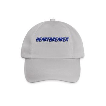heartbreaker blue - Baseballkappe - Grau - Vorne