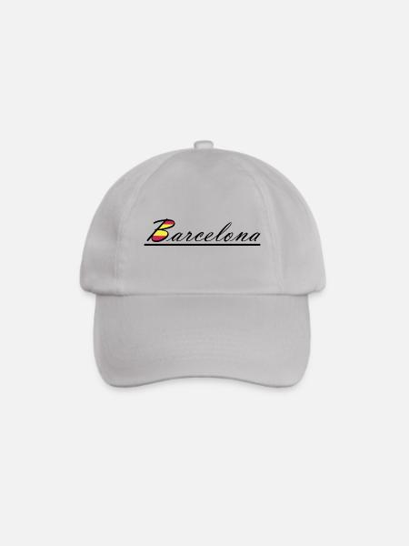 Barcelona - Baseballkappe - Grau