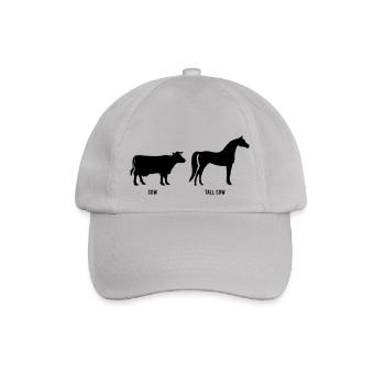 Cow Cow vs Hoch - Baseballkappe - Grau - Vorne