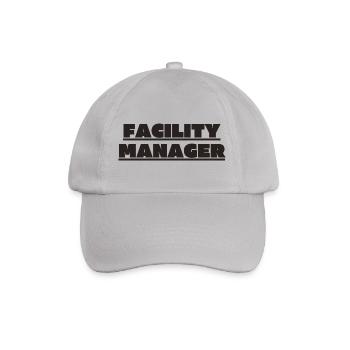 Facility Manager Haustechniker Hausmeister - Baseballkappe - Grau - Vorne