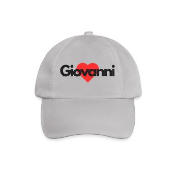 Giovanni - Baseballkappe - Grau - Vorne